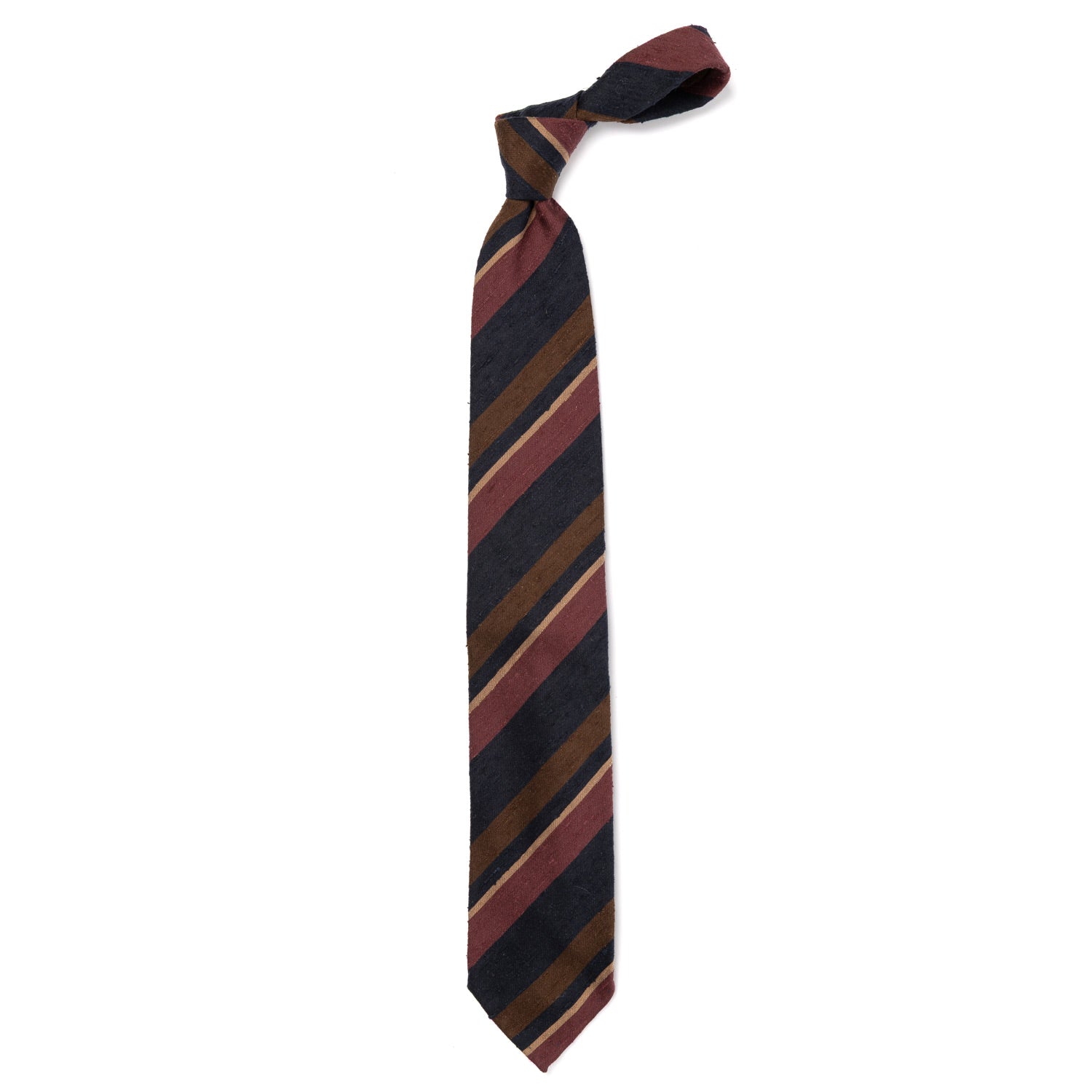 CA Archivio Storico: Tie "Club Multipla" made of pure Silk - hand-rolled